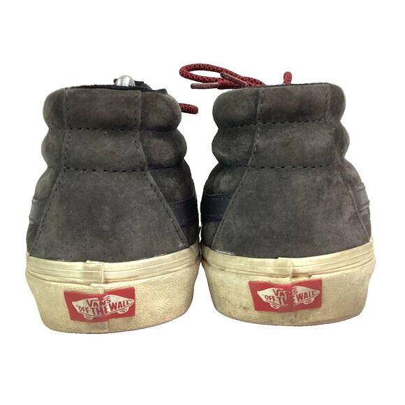 Vans Scotchgard Protector 3M Mid -Men's Sz 11 -Gray Suede -Skate Shoes - 721277 - Picture 3 of 8